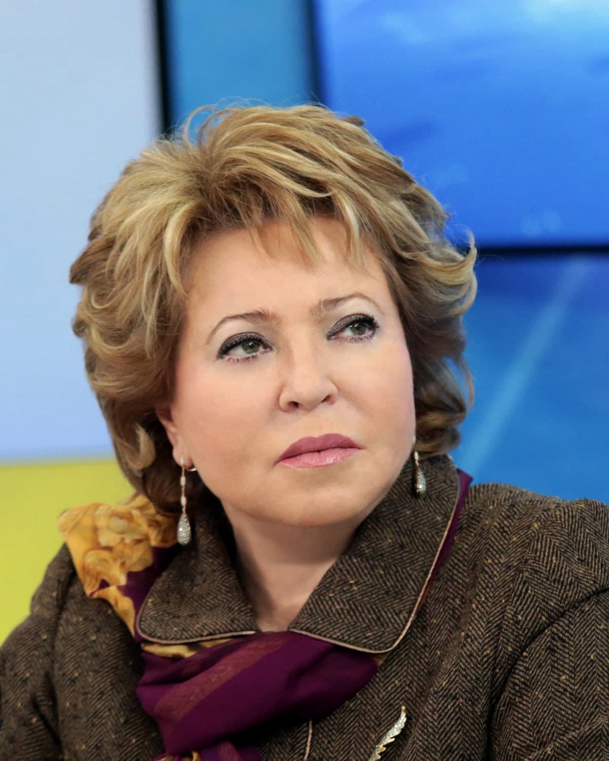 Портрет: Валентина Матвиенко, председатель Совета Федерации Федерального Собрания Российской Федерации