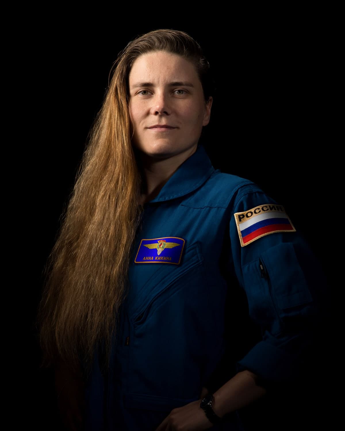 Портрет: Анна Кикина, космонавт-испытатель, Герой Российской Федерации
