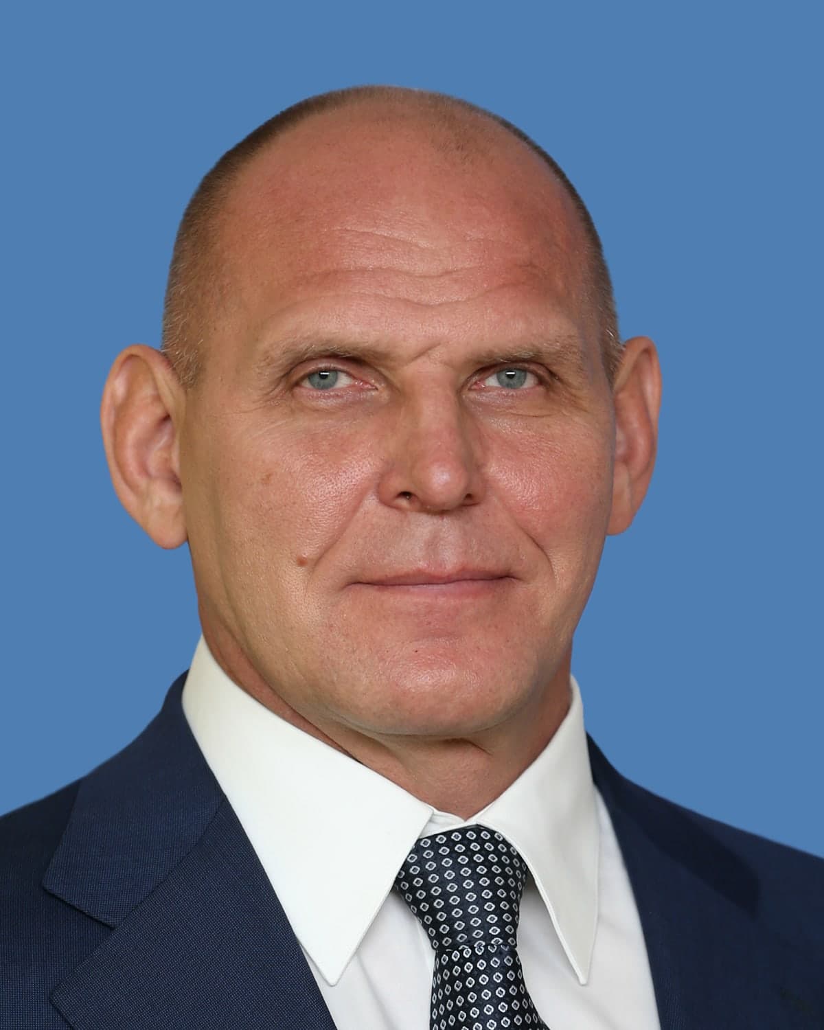 Портрет: Александр Карелин, трёхкратный олимпийский чемпион по борьбе