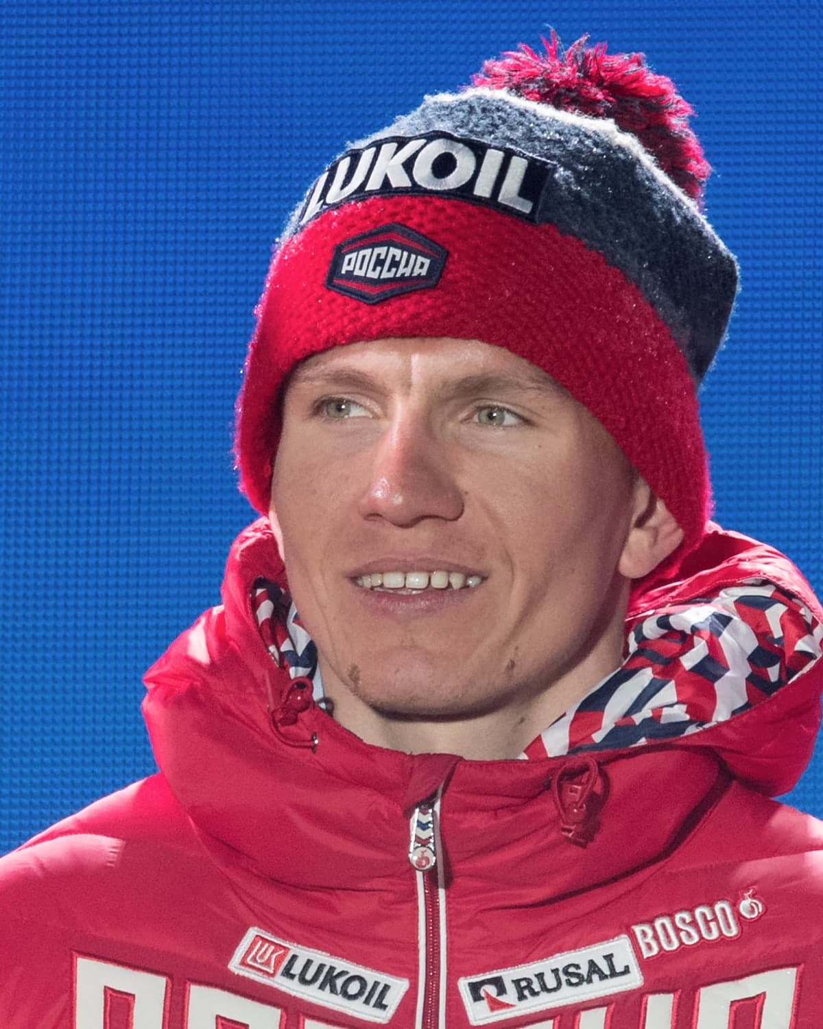 Портрет: Александр Большунов, трёхкратный олимпийский чемпион по лыжным гонкам
