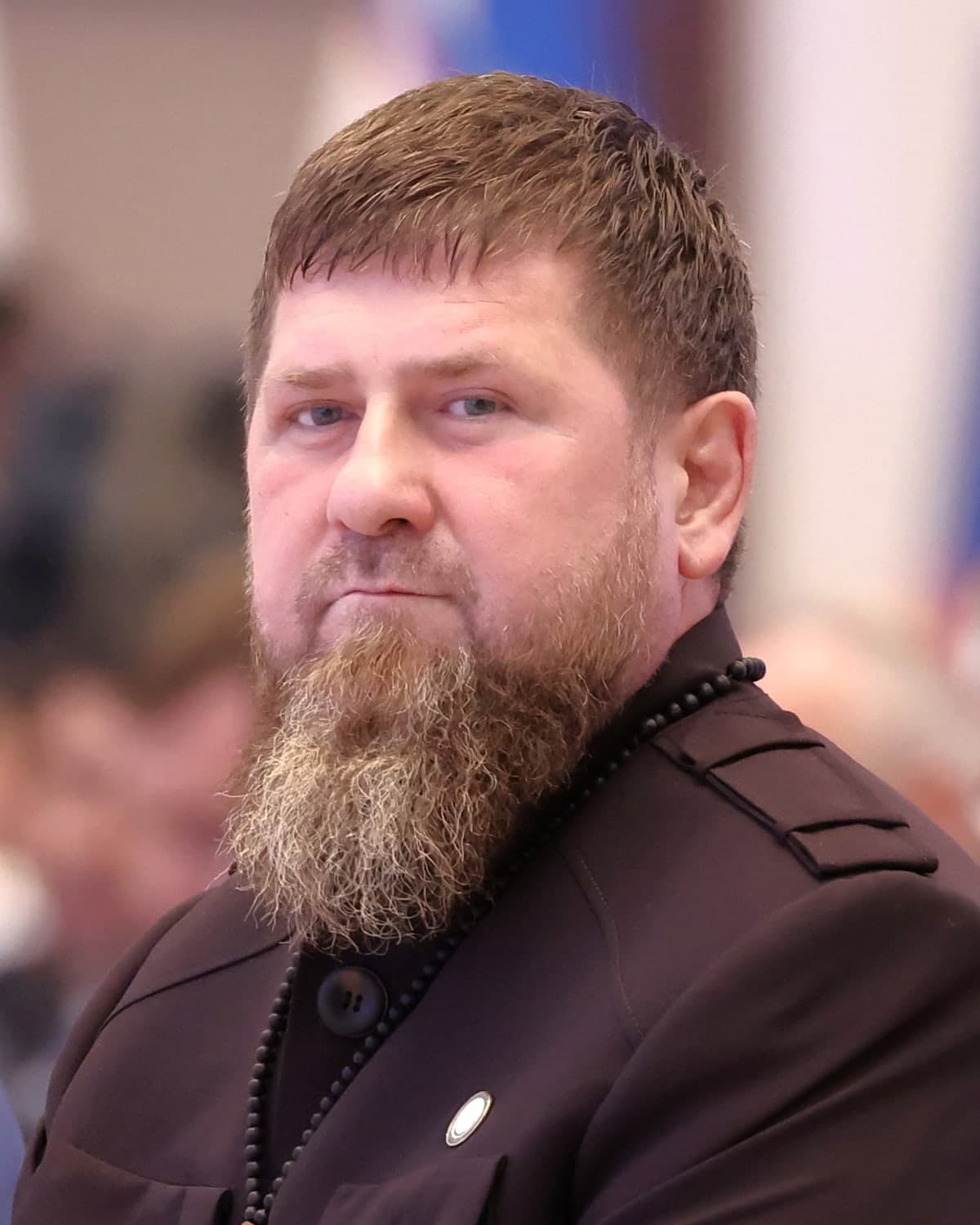 Портрет: Рамзан Кадыров, глава Чеченской Республики