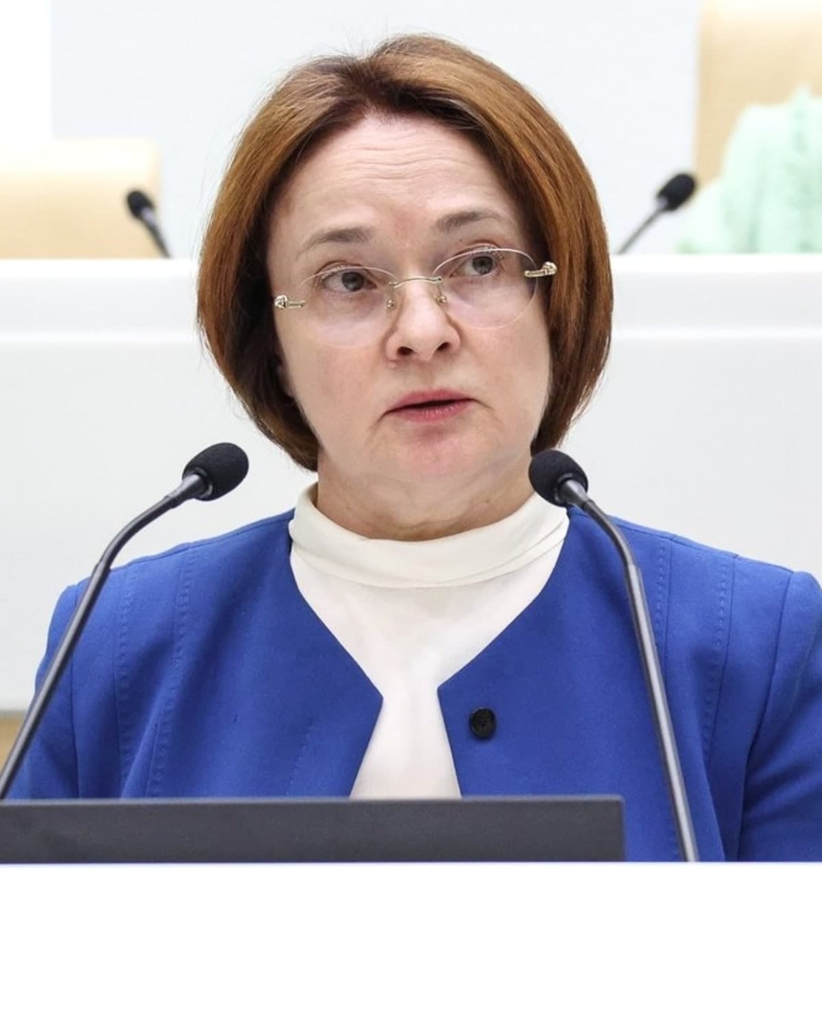 Портрет: Эльвира Набиуллина, председатель Центрального банка Российской Федерации